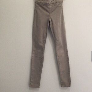 J Brand tan jeans